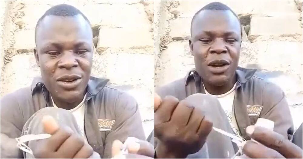 Kenyan berates liquor.