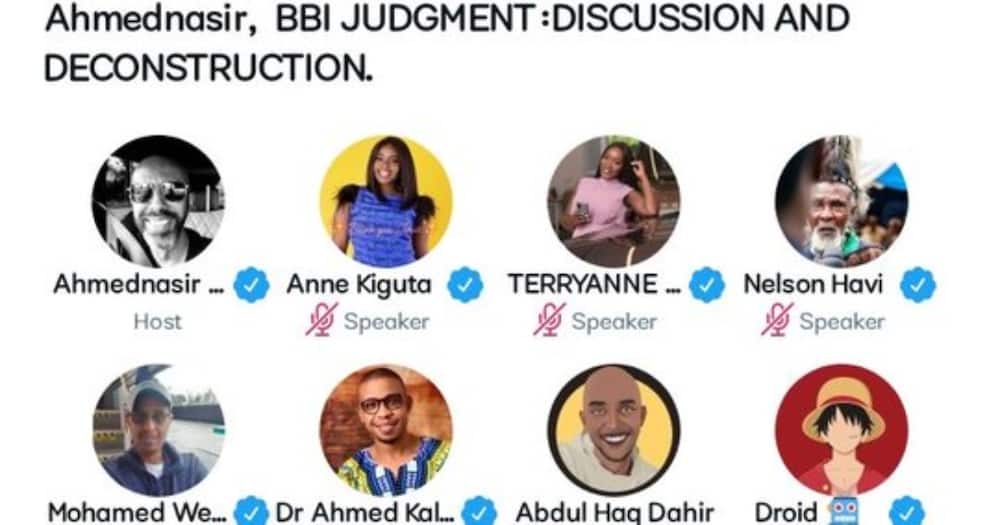 Lawyer Ahmednasir's Space Meeting to Discuss BBI Judgment Attracts Huge Following
