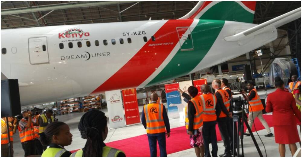 KQ Magical Kenya plane