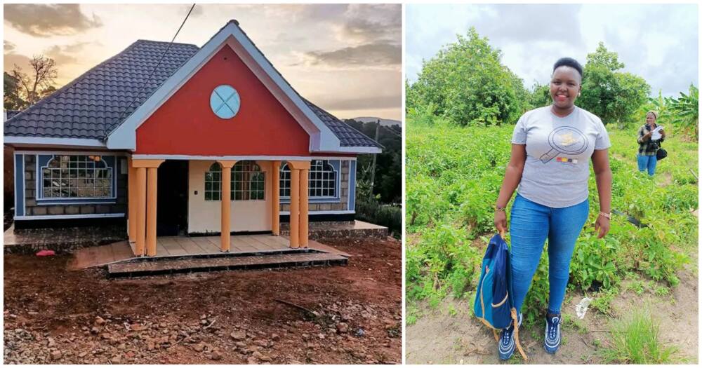 Jesca Kiplagat: Kenyan Woman Builds Beautiful Home 7 Years after Losing Husband, Inspires Netizens