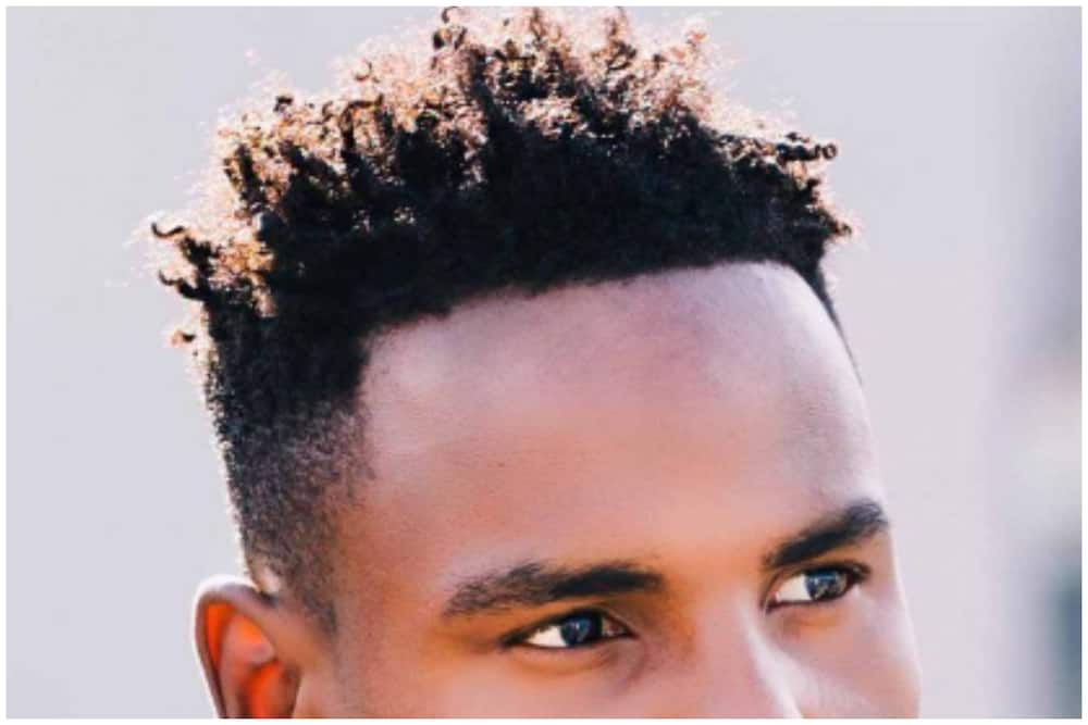 Men's hairstyles and haircuts for big foreheads