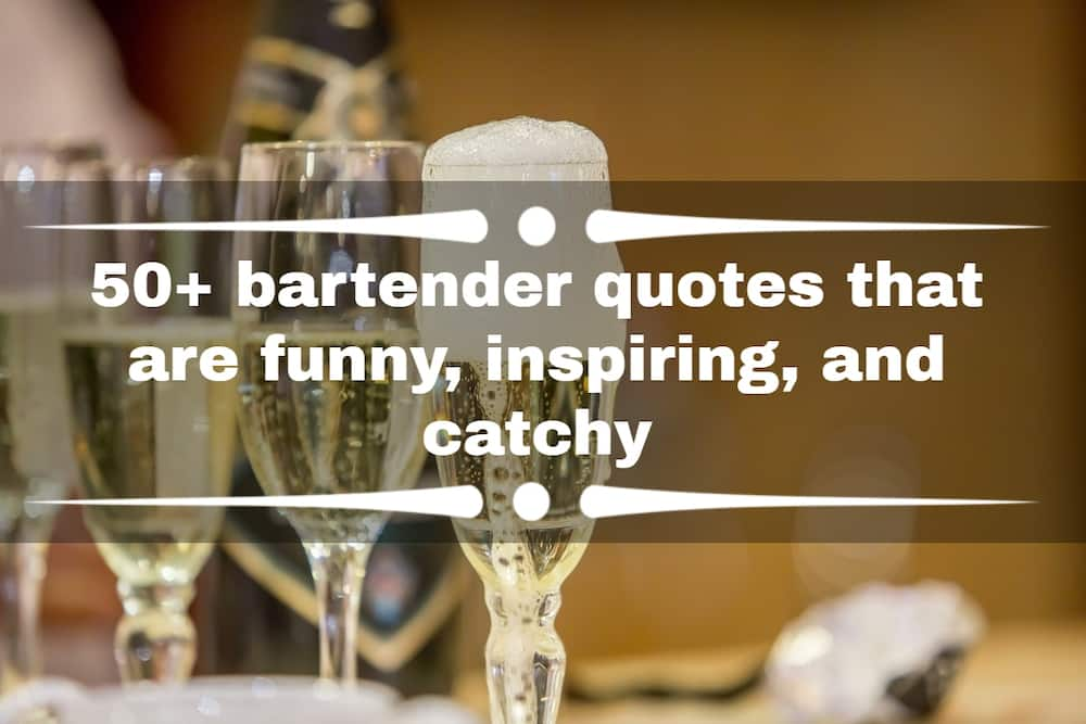 bartender quotes