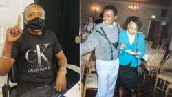 Maina Kageni remembers past in London with captivating photo of himself in Form 4