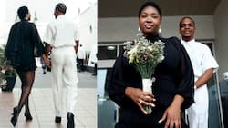 Couple Gets Many Talking on Social Media as They Wear Simple Clothes to Their Wedding