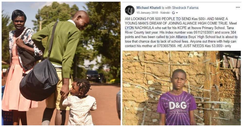 KCSE 2021: Joy as Needy Tana River Student Who Joined Alliance Through Well-Wishers' Help Scores A