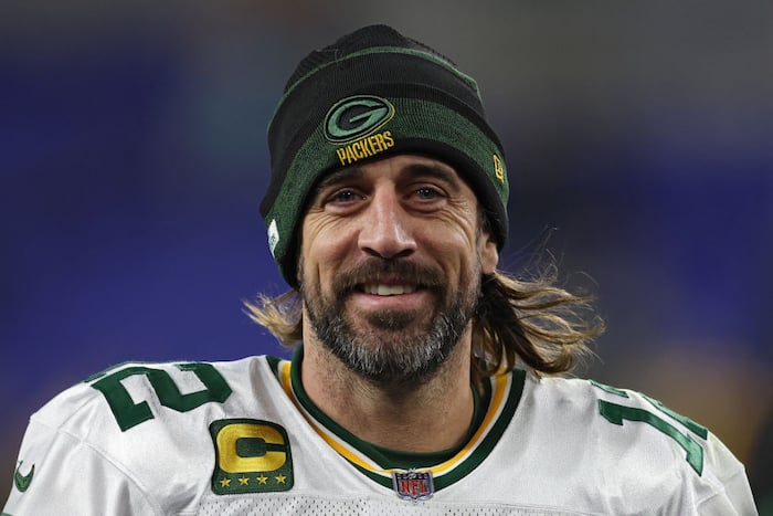 Aaron Rodgers living his dream with Kevin from 'The Office' in Tahoe