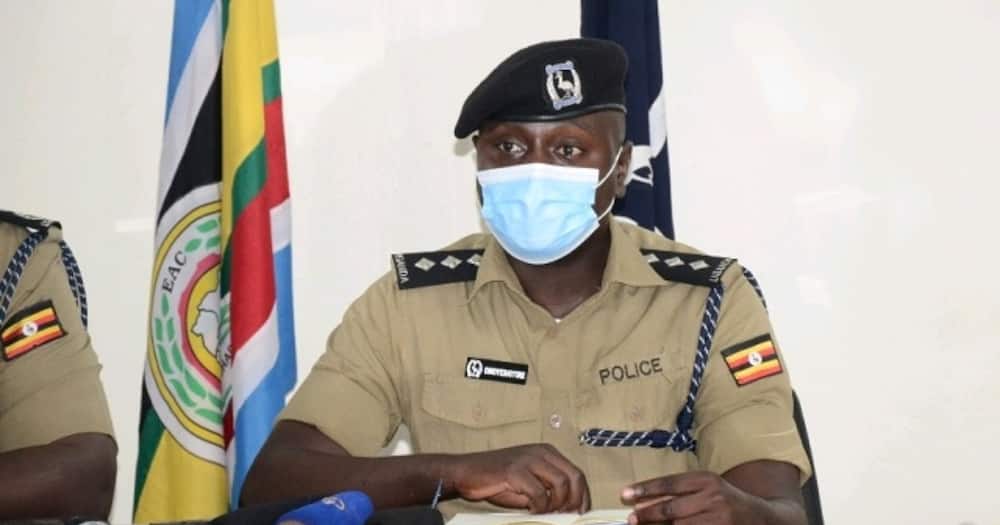 Kampala police authorities arrested a police imposter.