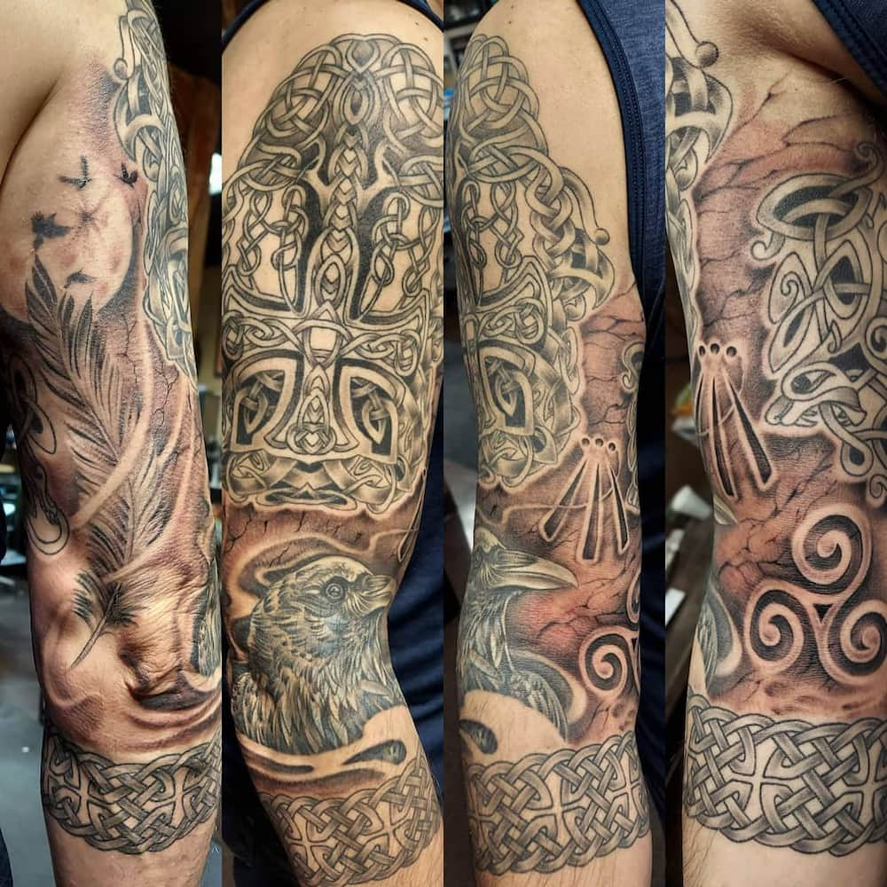 african tribal warrior tattoos