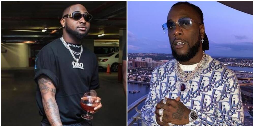 Davido and Burna Boy reportedly get physical in Ghana