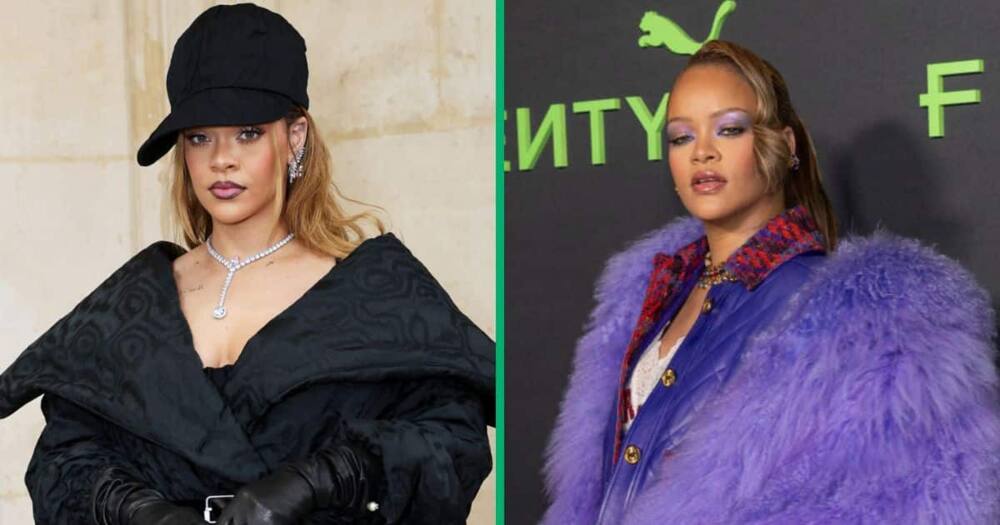 Rihanna Stuns at Dior Haute Couture Spring Summer 2024 Fashion Show 