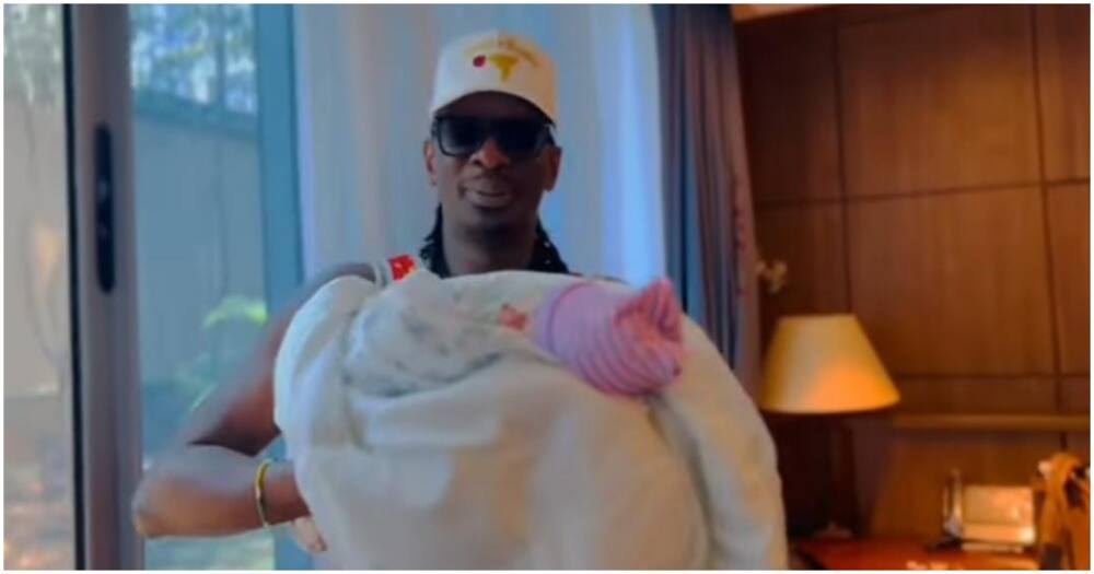 Nameless and Wahu were blessed with a daughter this week. Photo: Naemless Kenya.