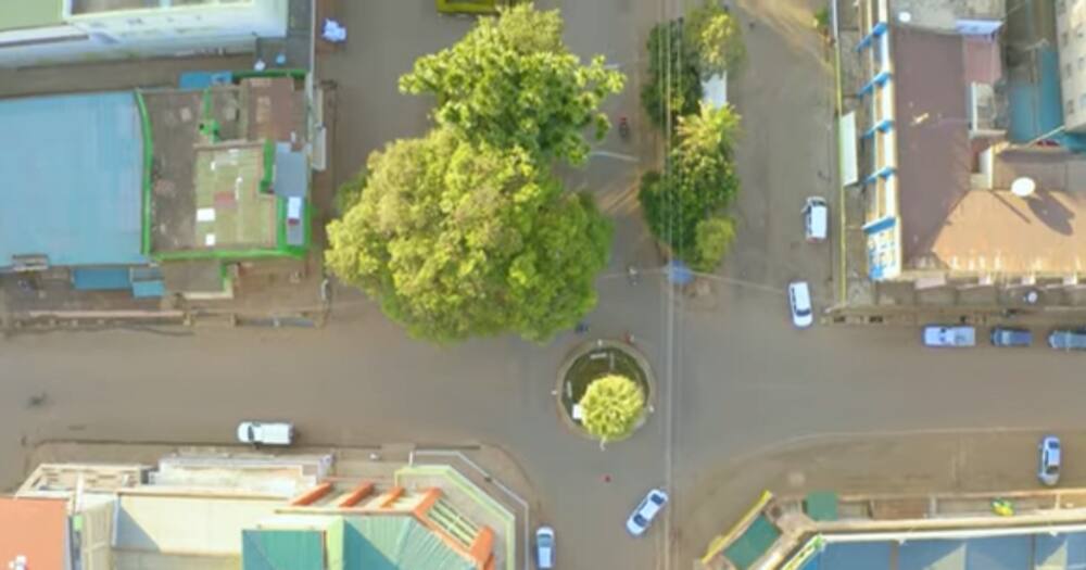 Roads in Kericho town.