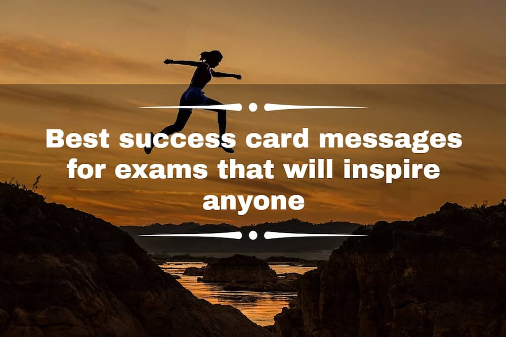 success card messages for candidates