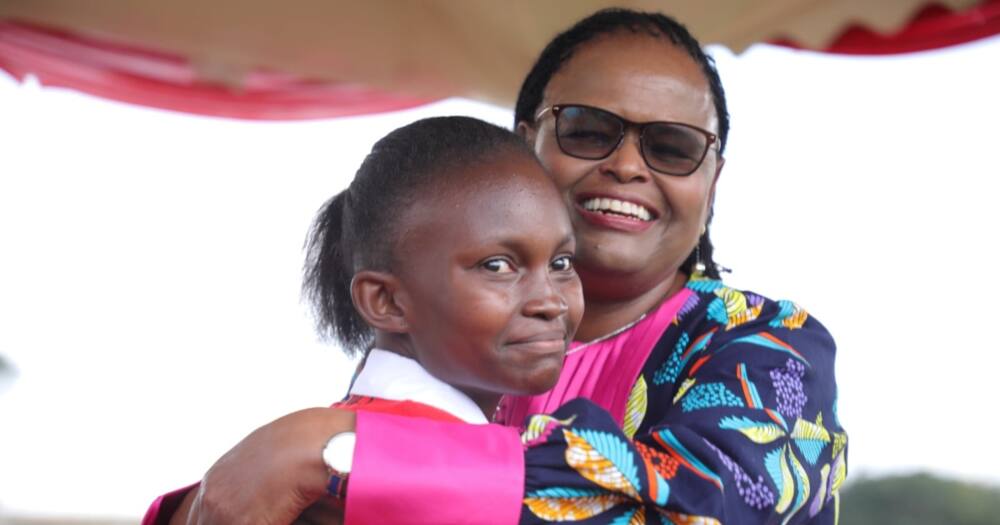 Martha Koome visited Loreto High School, Limuru.