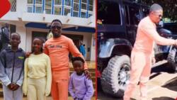 Ababu Namwamba Stylishly Steps Out with Kids in KSh 4m All-Black Jeep Wrangler