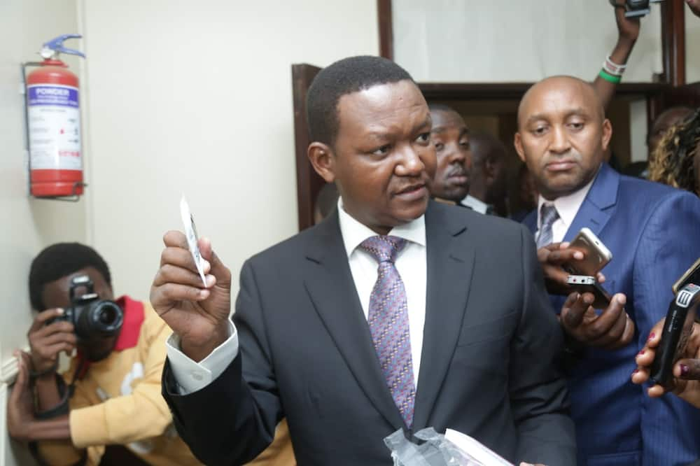 Alfred Mutua recenly broke up with his wife Lilian.