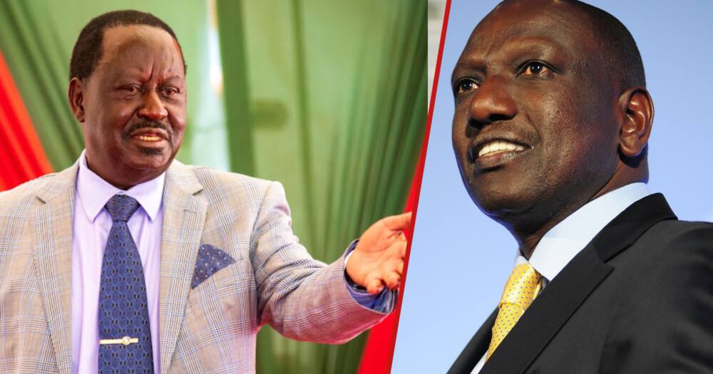 Raila confirms he is not afraid of Ruto