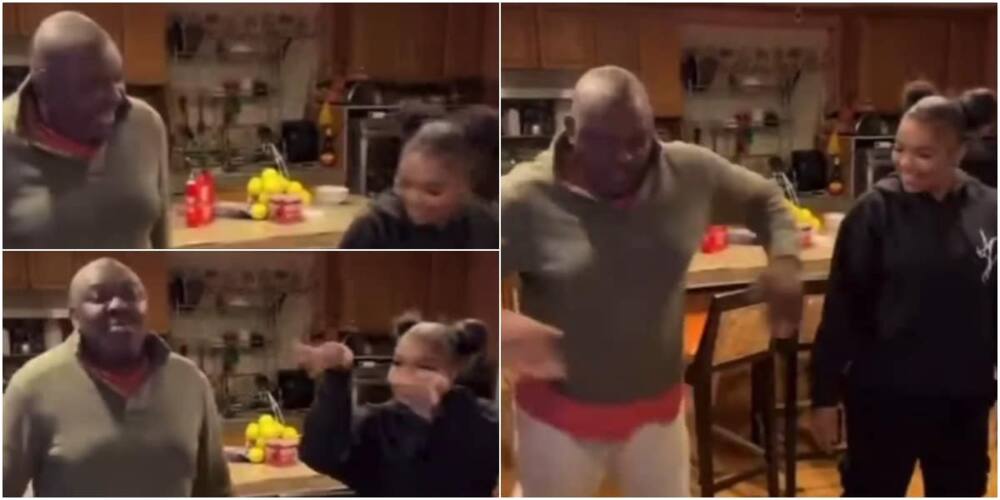 Nigerian man and his daughter warm hearts online with amazing dance moves