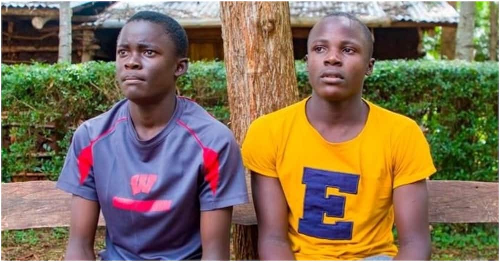 Wesley and Meshack sat their KCPE at Mwadi Primary School in Yala and will join Maseno School.