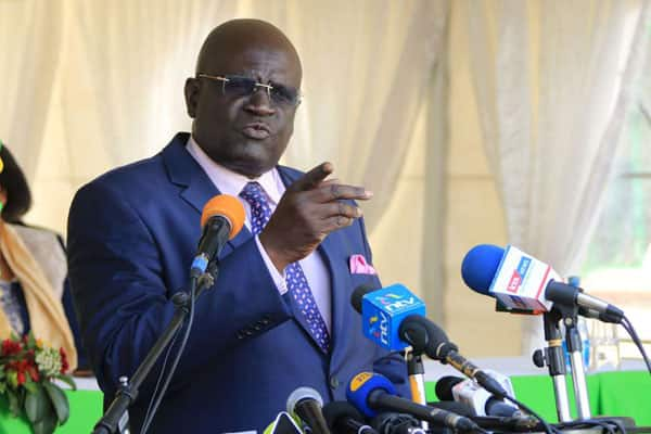 CS Magoha to push for promotion of Chief who retrieved phone from KCSE candidate's thighs