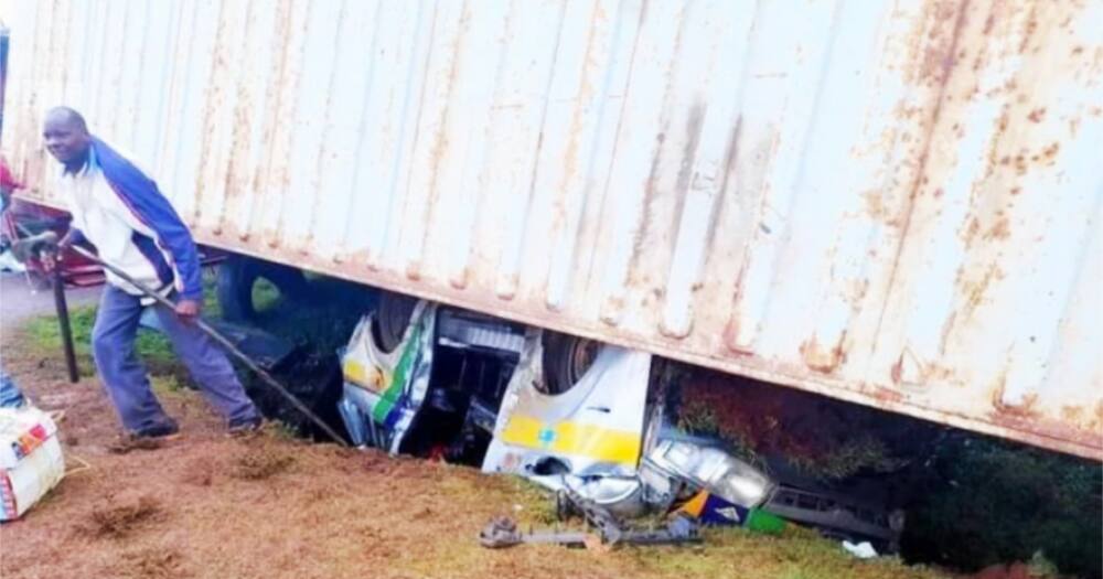 The incident happened at Kosachei on the Eldoret-Webuye Highway.