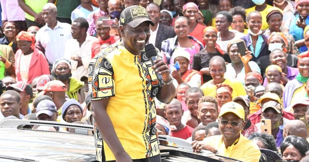 Deputy President William Ruto dismissed the assertion that the Jubilee government resulted from a rigged election.