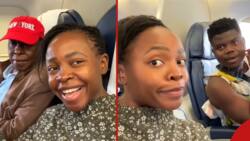 Miss Trudy Treats Dad, Hubby to Business-Class Flight to Kisumu: "Soft Life"