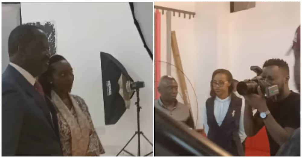Raila Odinga, Martha Karua Attend Photoshoot Together after Running Mate Announcement