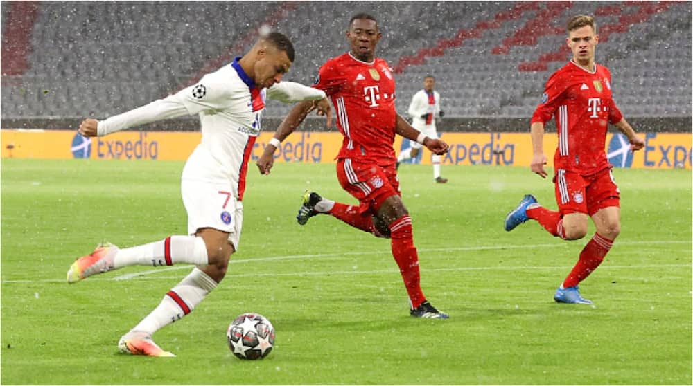 Kylian Mbappe nets twice as PSG produced superb away performance to beat Bayern Munich