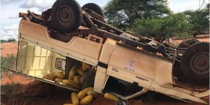 Ambulensi iliyojaa misokoto ya bangi yahusika katika ajali ya kuwaua watu 3