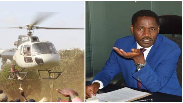 Police Arrest Man Who Was Captured Hanging On Peter Munya's Chopper Before Take Off: "He'll Face The Law"