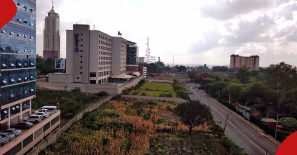 Land in Upperhill remained high at a value of KSh 482.9 million per acre.