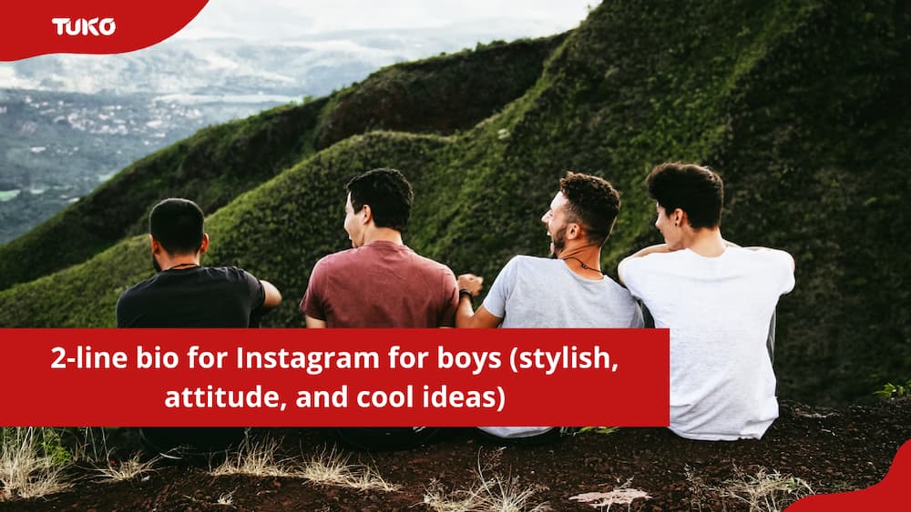 2-line bio for Instagram for boys