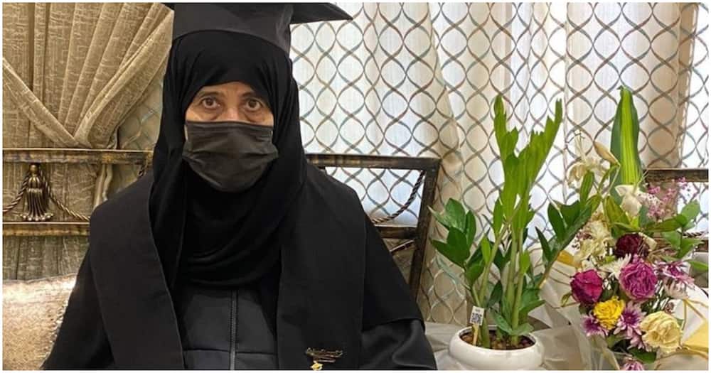 Salwa Al Omani, a 70-year-old Saudi woman, achieved distinction.