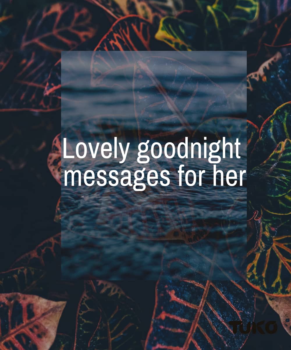 Lovely goodnight messages for her