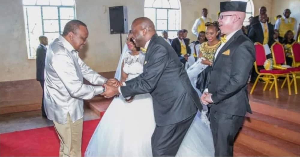 Photos of Uhuru attending Irungu Kang'ata's wedding as chief guest resurface after senator's ouster