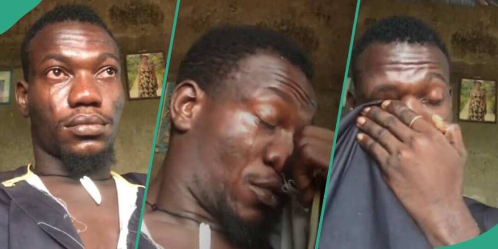 Nigerian man laments over village life