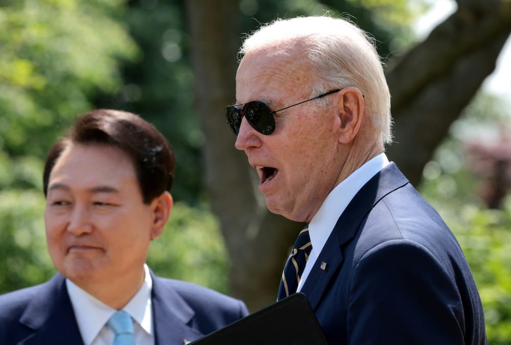 US President Joe Biden told reporters at the White House that extending the debt limit was "not negotiable"