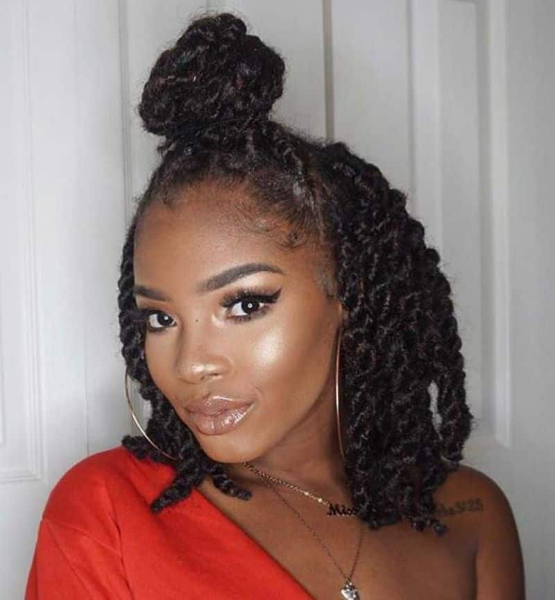 Twist crochet braids styles marley kinky  havana  Legitng