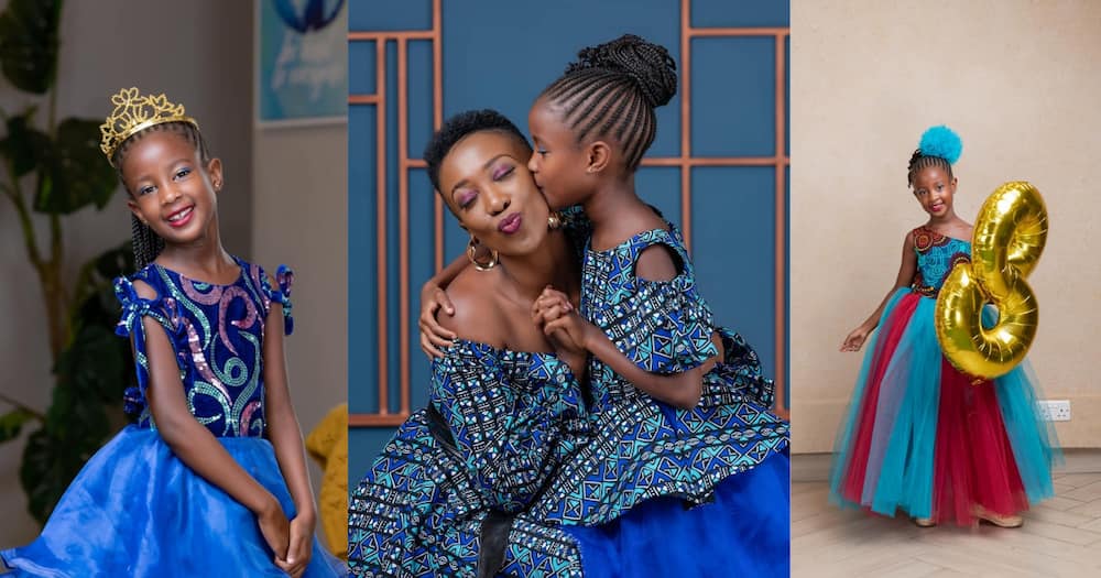 Photostory of Wahu, Lovely Daughter Nyakio As She Celebrates 8th Birthday