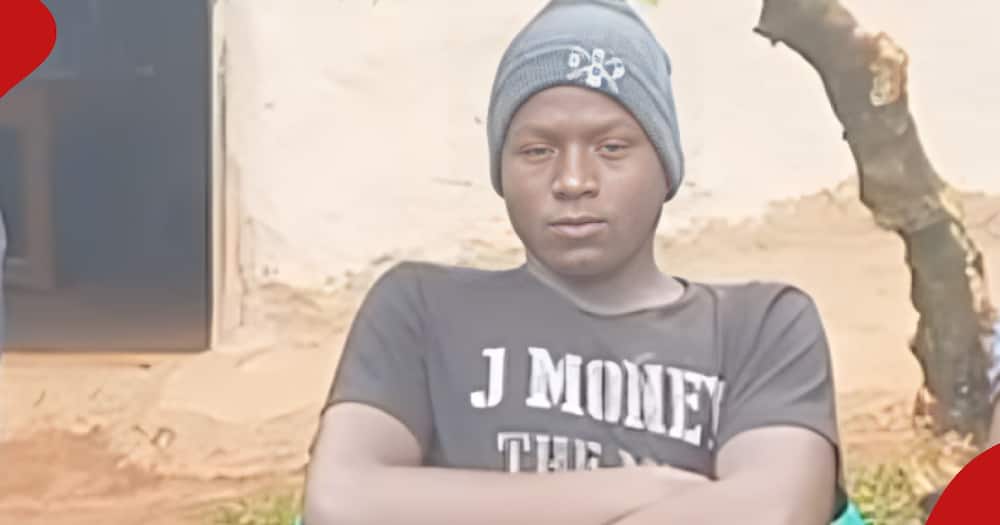 Zablon Osoro, who lost three family members in a week.