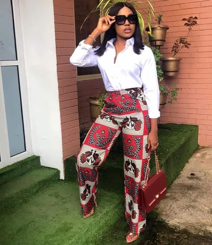 Kitenge trouser clearance designs for ladies