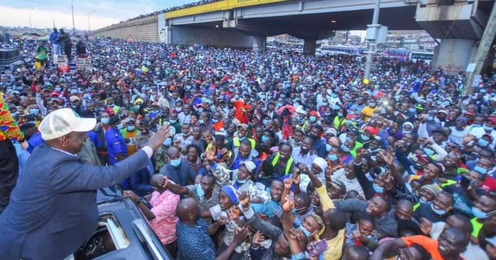 Deputy President William Ruto had promised KSh 1 million to Githurai traders.