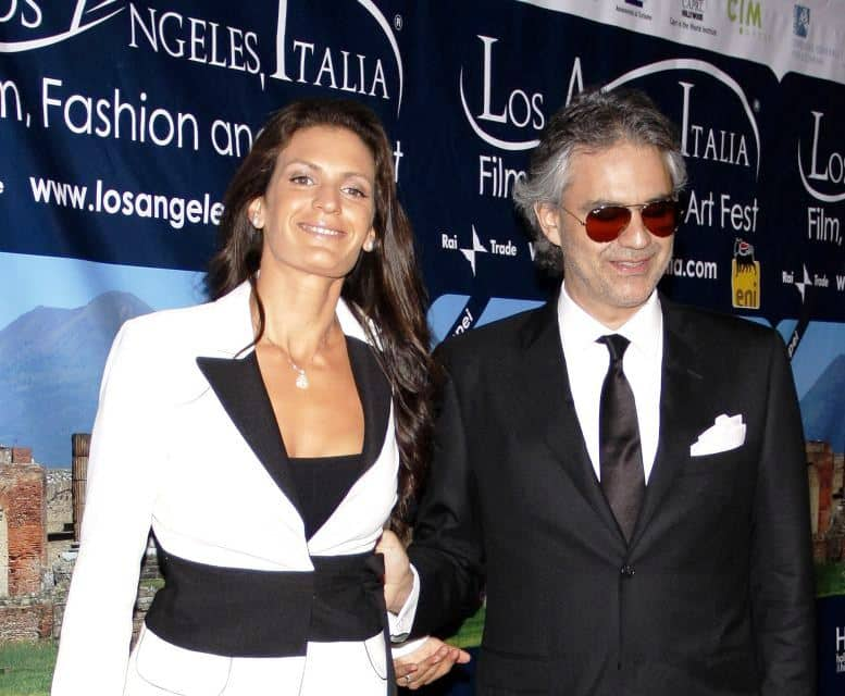 Andrea Bocelli wife Enrica Cenzatti, Veronica Berti- Andrea