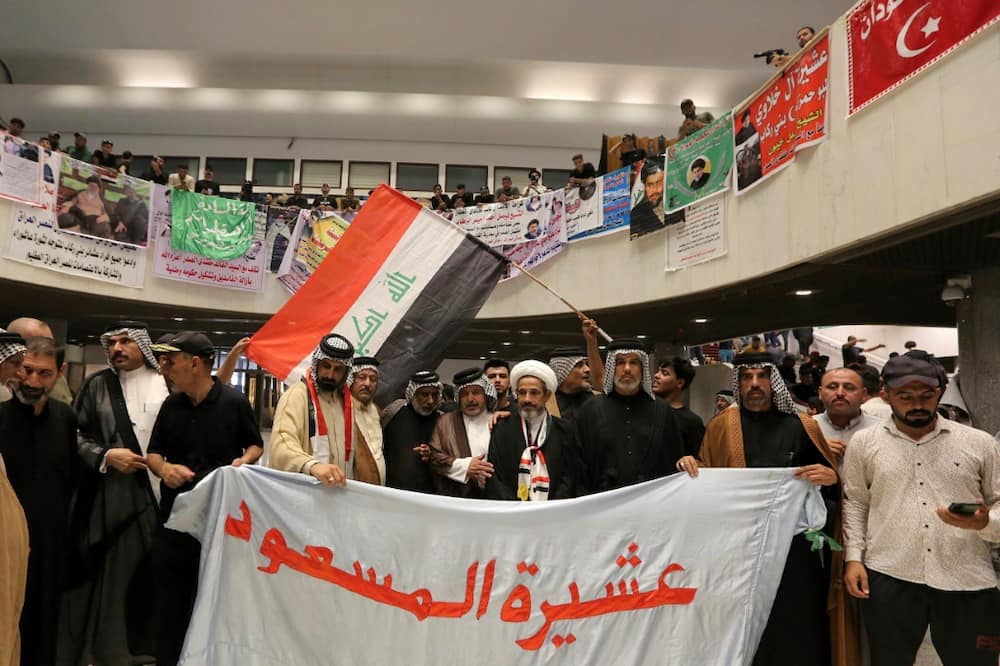 Supporters of Iraqi cleric Moqtada Sadr continued their occupation of parliament for a fifth day on Wednesday