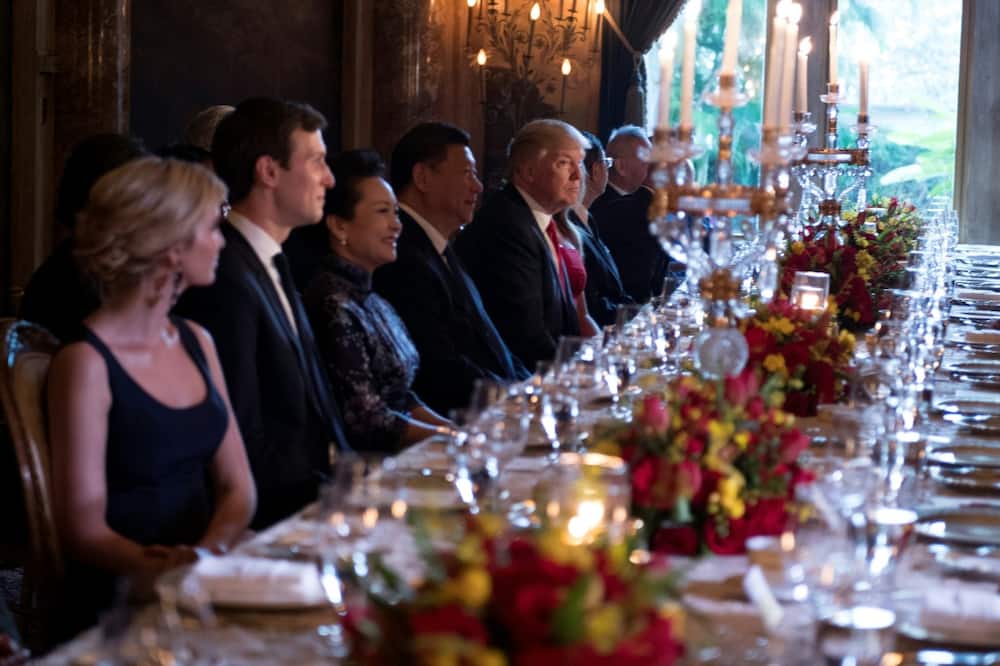 Donald Trump, pictured (center) at his Mar a Lago beach club in 2017 with Chinese President Xi Jinping (left), has inserted himself into numerous midterm election races