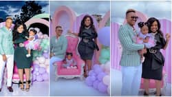 Happy People: 7 Cute Photos of Vera Sidika, Hubby Brown Mauzo and Daughter Asia Serving Family Goals
