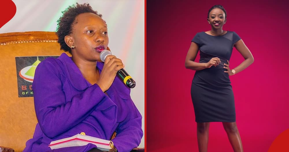 Charlene Ruto delighted netizens with a comment about her forehead.