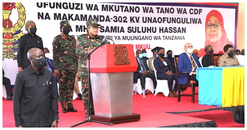 Samia Suluhu officially opened the 5th conference of Tanzania's military commanders and generals.