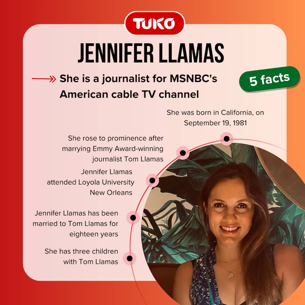 Tom Llamas' wife, Jennifer Llamas